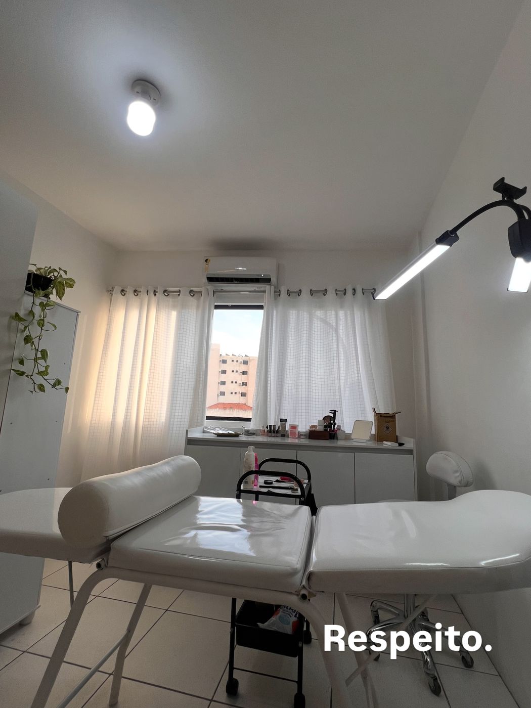 Sala de atendimento do studio